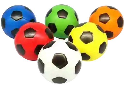 Pelota Anti Estrés X1 Unidad - Futbol Colores Surtidos/ Aleatorio