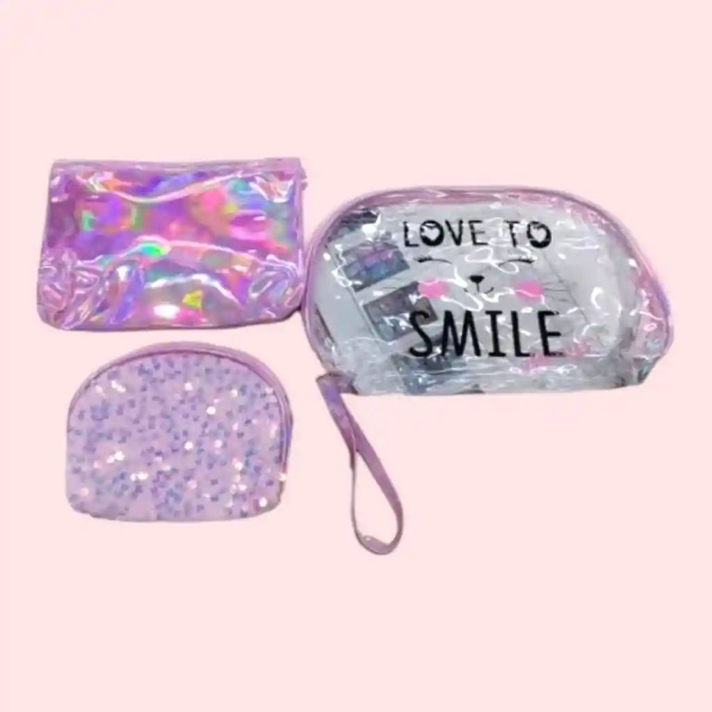 Cosmetiquera De Gatico 3 En 1