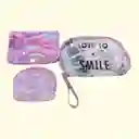 Cosmetiquera De Gatico 3 En 1