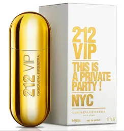 Perfume 212 Vip La Dorada (gold) De Carolina Herrera Mujer