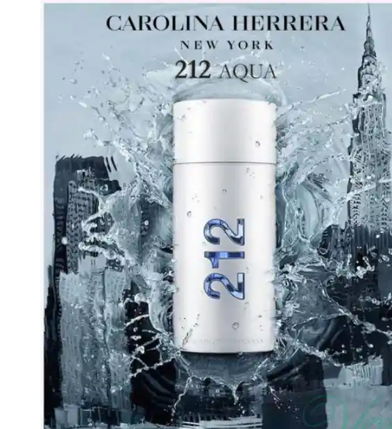 Perfume 212 Men aqua – Carolina herrera 100 Ml Hombre