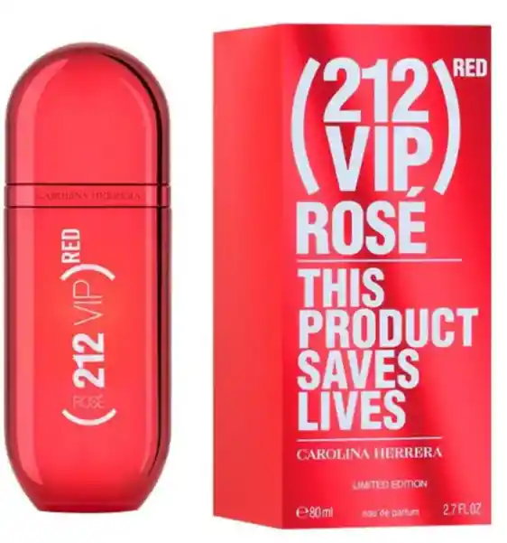 Perfume 212 Vip Rosé Red Mujer 100 Ml