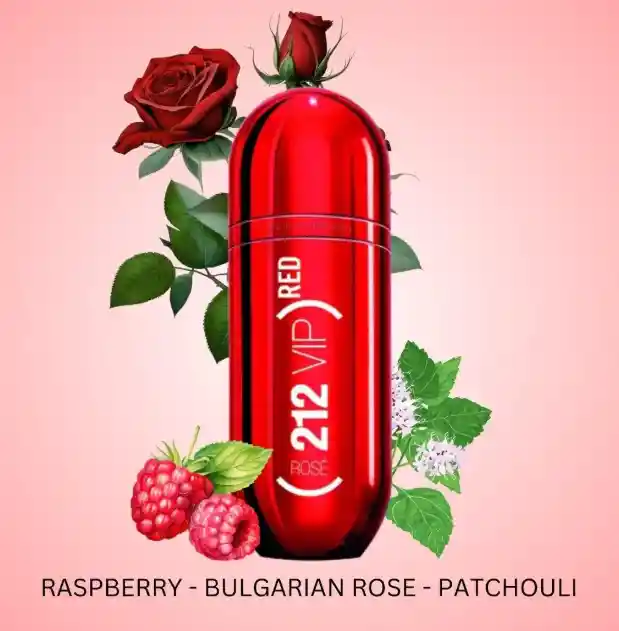 Perfume 212 Vip Rosé Red Mujer 100 Ml