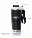 Termo Vaso Acero Inoxidable 532 Ml Frío Calor Coffee Negro