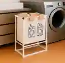 Cesta Para Ropa Sucia Organizadora De Cuarto Lavado