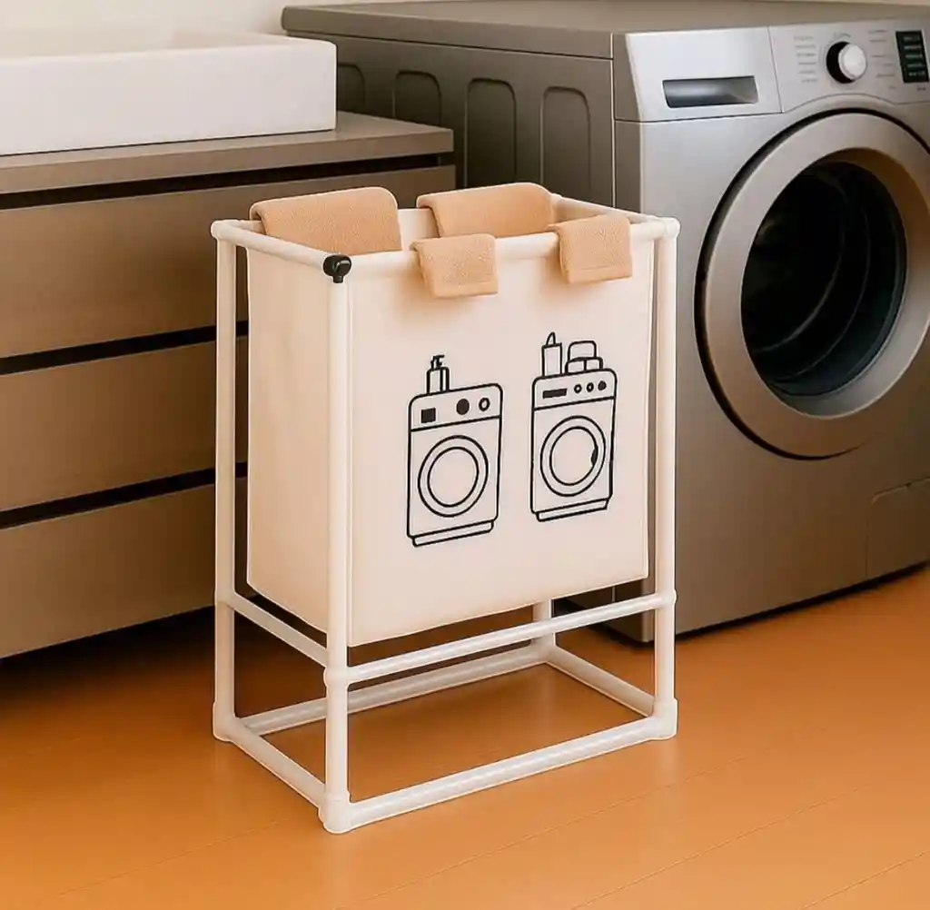Cesta Para Ropa Sucia Organizadora De Cuarto Lavado