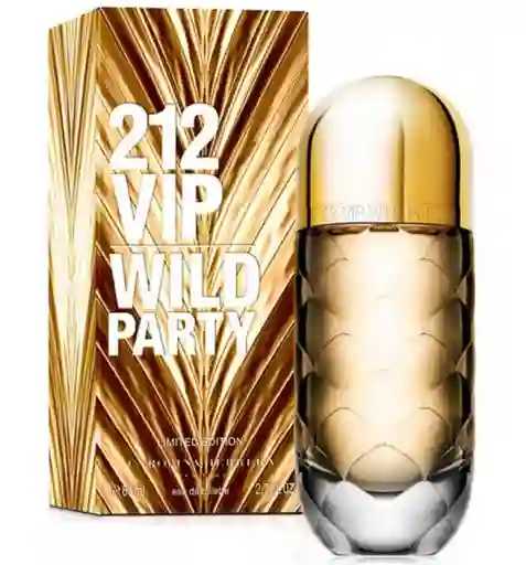 Perfume 212 Vip Wild Party Mujer 80 Ml