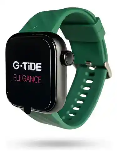Smartwatch G-tide Amoled Elegante Resistente Al Agua 100 Modos Deportivos Contesta Llamadas Verde