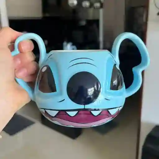 Mug Taza Coleccionable Stitch Kawaii Pocillo Cerámica Lilo Stitch