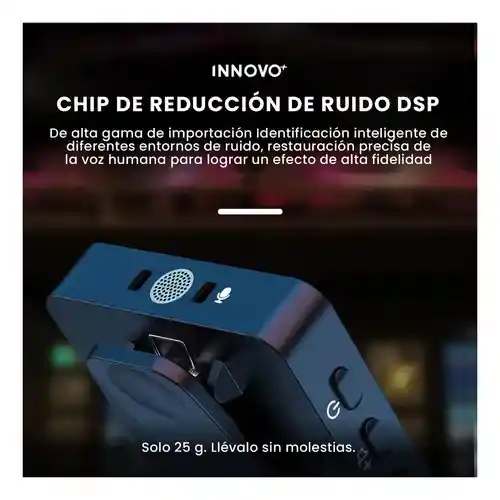 Micrófono De Solapa Profesional Inalámbrico Audio Claro Reducción De Ruido Compatible Android Y Ios