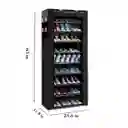 Zapatero Organizador En Tela 9 Niveles Resistente Color Gris