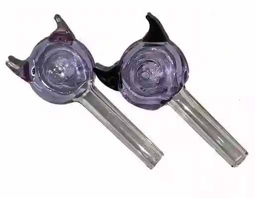 Pipa Vidrio Morada Diablito