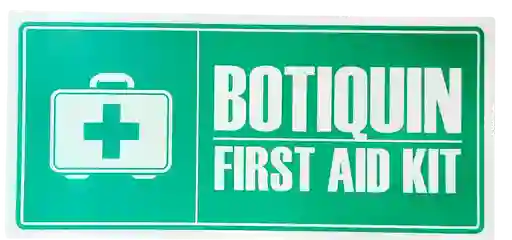 Letrero De Señalizacion Señal Botiquin 30x15