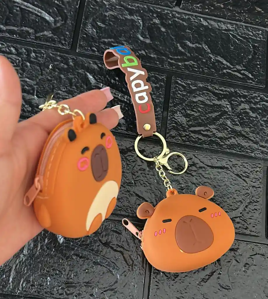 Monedero Capibara Siliconado