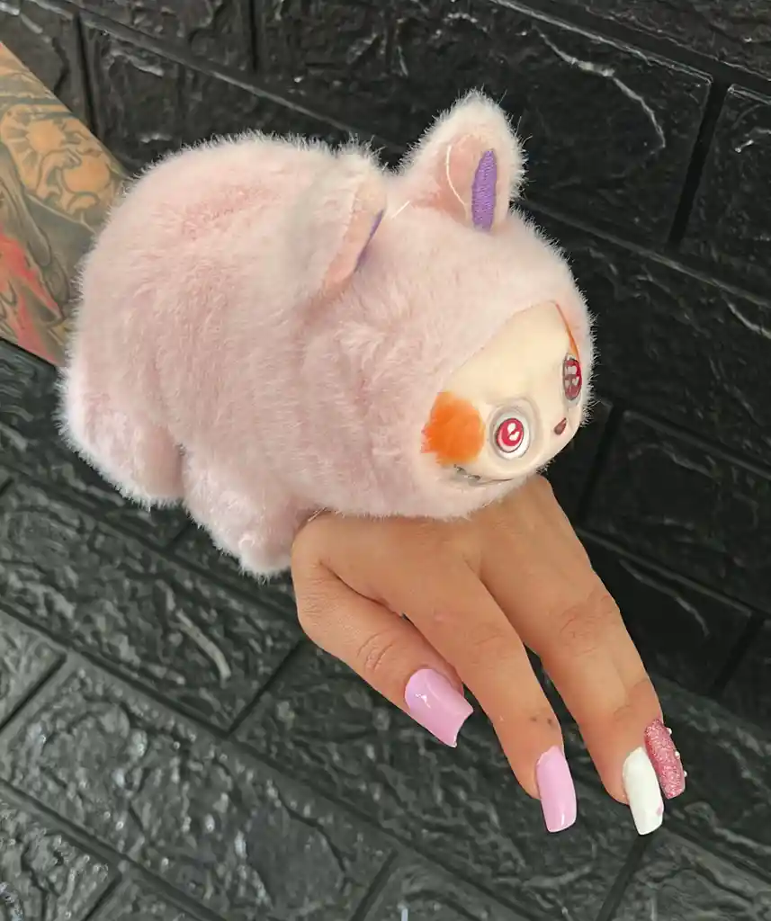 Pulcera Labubu Peluche Con Luches Y Sonido