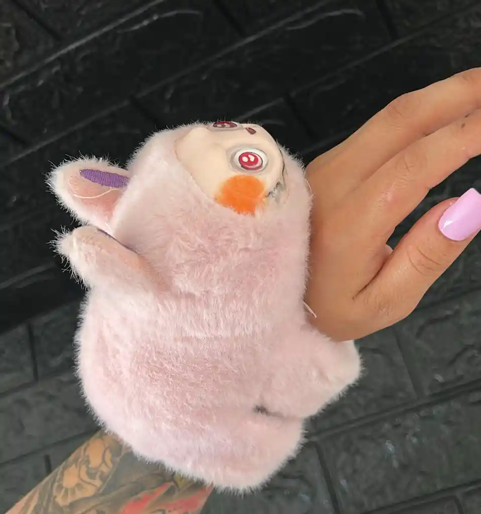 Pulcera Labubu Peluche Con Luches Y Sonido