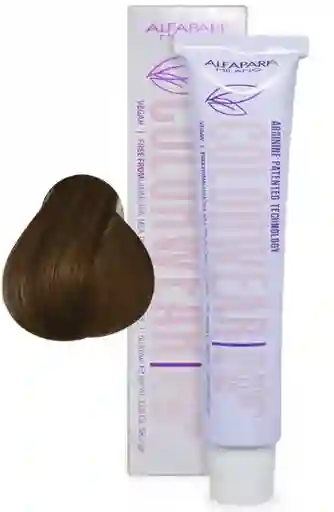 Alfaparf Tinte Sin Amoniaco Color Wear Tono 7.1 Rubio Medio Ceniza (incluye Guantes, Crema Reveladora Y Tratamiento)