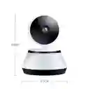 Cámara Ip Wifi Alarma App V380 Robótica 360° Interior