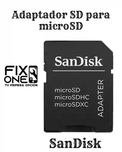 Adaptador Sd Para Microsd Sandisk