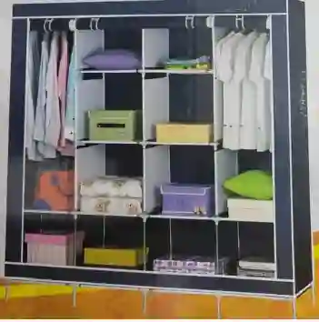 Closet Armario Extra Doble Desarmable Con Forro