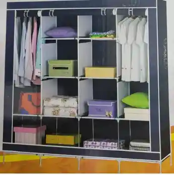Closet Armario Extra Doble Desarmable Con Forro