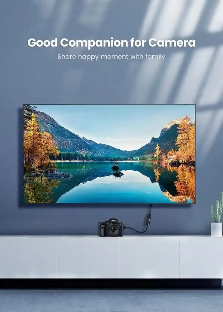 Adaptador Convertidor Micro Hdmi A Hdmi Hembra Cable