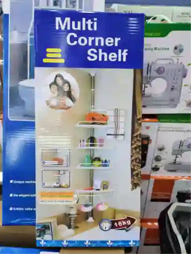 Organizador De Baño Esquinero Practico Y Fácil De Armar