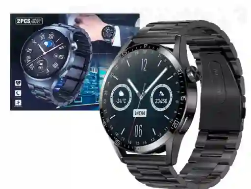 Reloj Smart Watch Táctil Doble Manilla K700 Llamadas Deporte