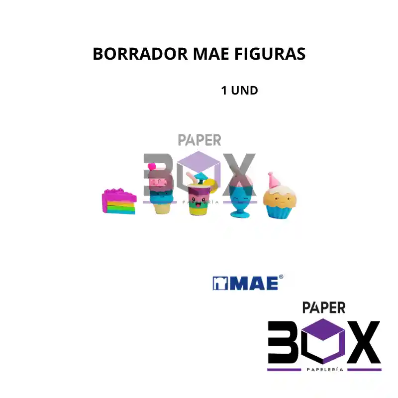 Borrador Mae Figuras Surtidas