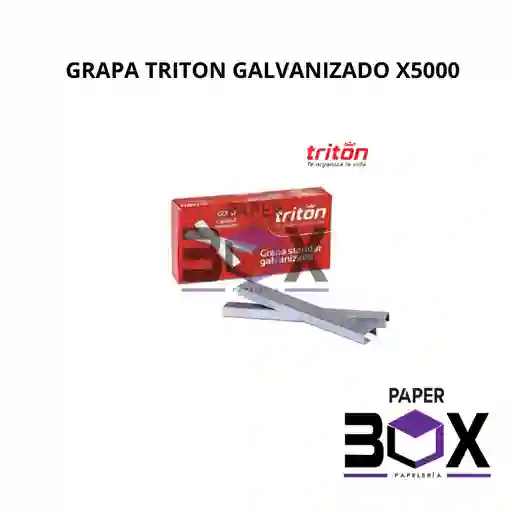 Grapa Triton Galvanizado X5000