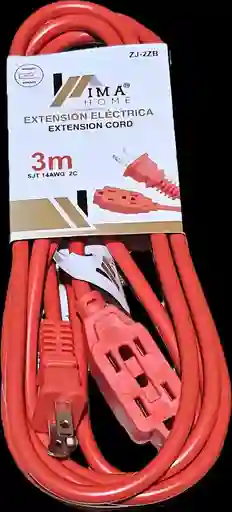 Extension 3 Toma Corrirntes 3m 1875w 110v 15a Alta Calidad