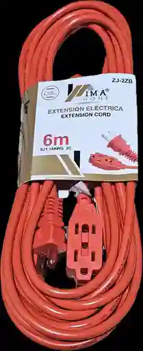 Extension 3 Toma Corrirntes 6m 1875w 110v 15a Alta Calidad