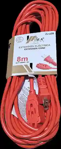Extension 3 Toma Corrirntes 8m 1875w 110v 15a Alta Calidad
