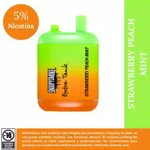 Vape 15.000 Puffs Strawberry Peach Mint