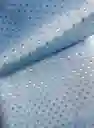 Cortina Baño Tela Lavable Azul Bebé