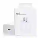 Cargador 20w Carga Rápida Gan Cargador Portátil Compatible Con Iphone Xs/xr/11/12/13/14 Cargador Y Cable Usb-c
