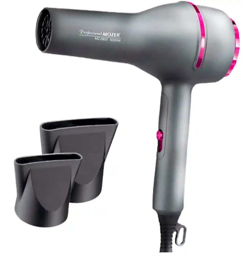 Secador De Cabello Mozer Professional Mz5937- 6000w