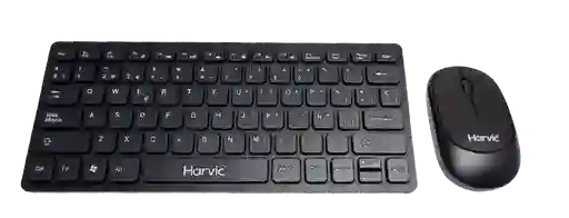 Kit Teclado Y Mouse Harvic, Tbt/456, Inalambrico