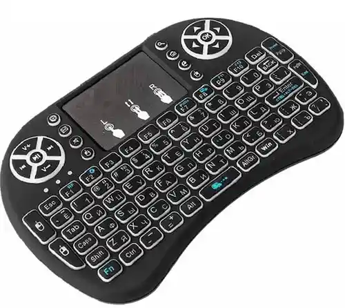 Mini Teclado Inalámbrico, Con Panel Tactil, Para Android, Xbox Y Smart Tv