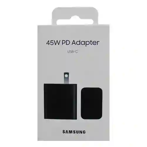 Cargador Samsung De 45w Tipo C A C Carga Rapida Replica