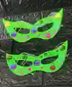 Antifaz Neon Verde Con Figuras X12 Unidades Hora Loca