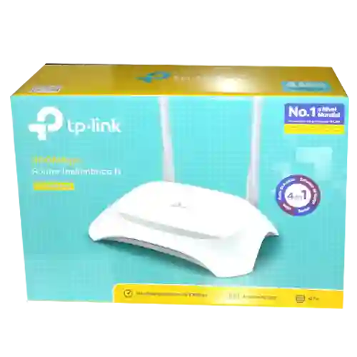 Router Inalambrico Y Alambrico Tp-link En Velocidad De 300mbps 4 En 1 Ref: Tl-wr840n