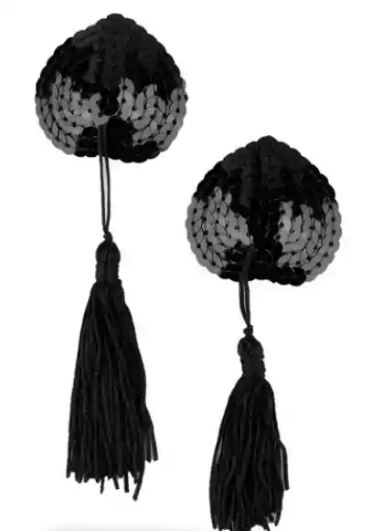 Pezonera Lentejuela Negro