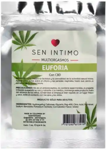 Multiorgasmos Euforia Con Cbd X 7 Ml By Sen Íntimo