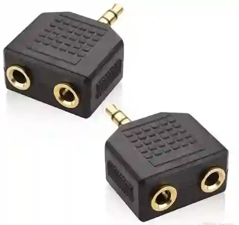 Convertidor 2x1 Plug, Microfono Y Audio - Plastico