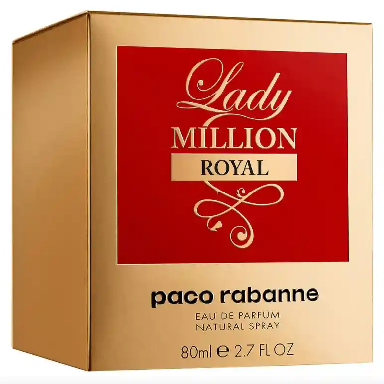 Perfume Paco Rabanne Lady Million Royal 80ml Edp Para Mujer