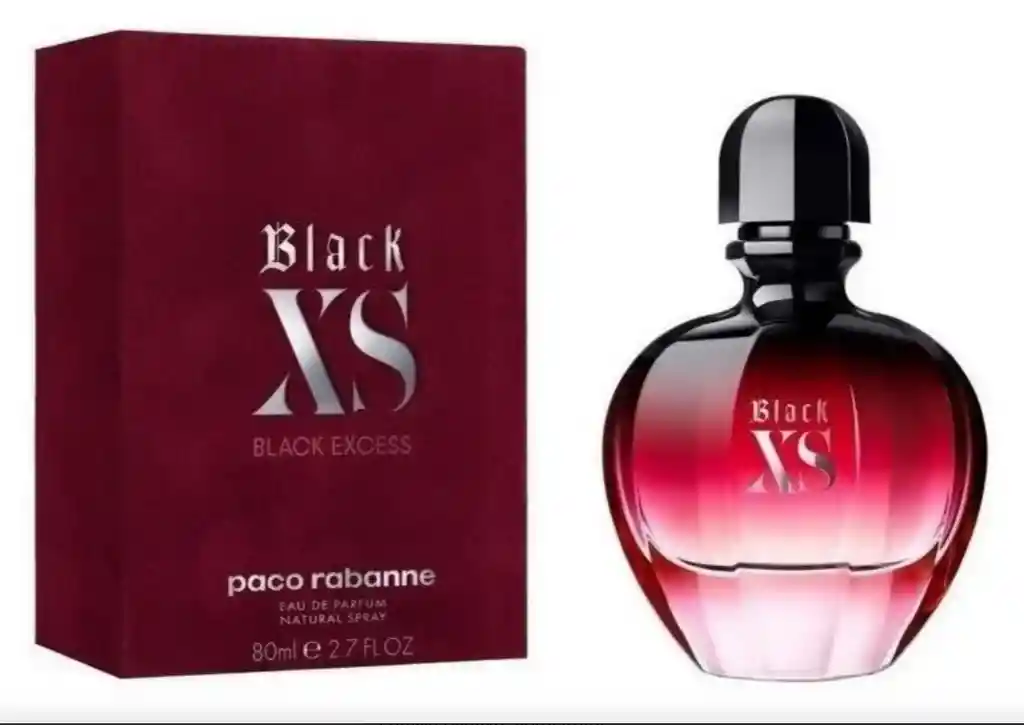 Perfume Black Xs For Her Edp 80ml Para Mujer