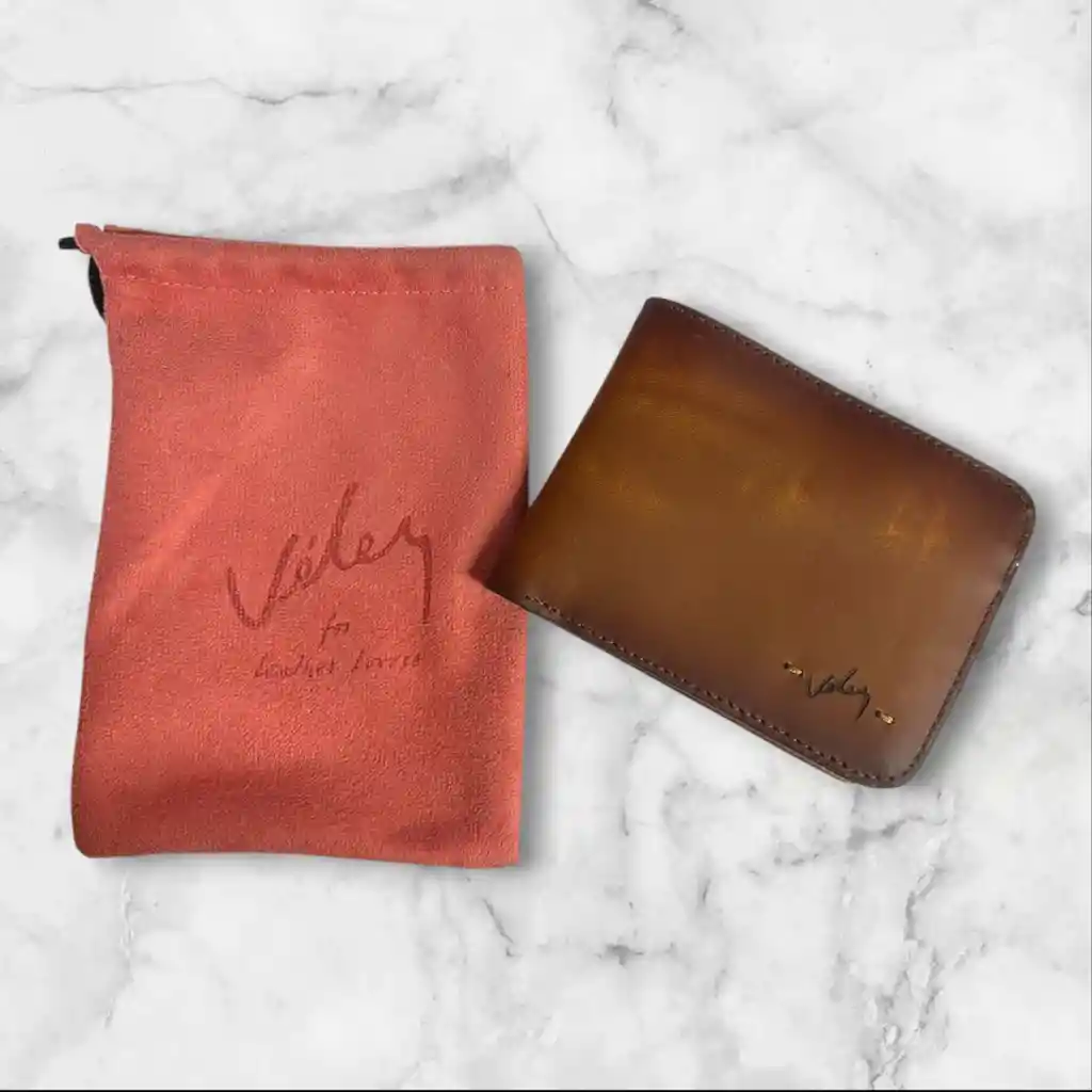 Billetera Hombre Velez Cuero Genuino De Alta Calidad Incluye Elegante Estuche Terciopelo