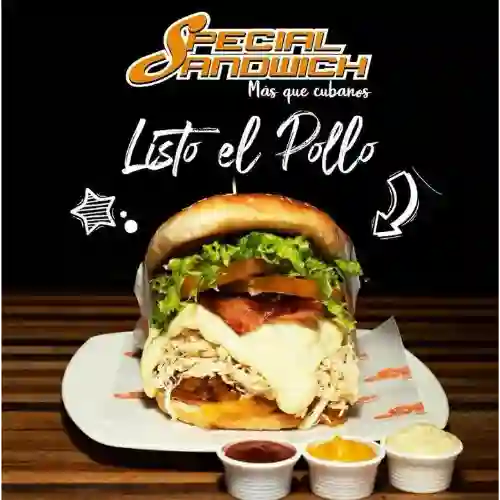 Hamburguesa de Pollo Grande