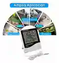 Reloj Temperatura Termohigrometro Con Sonda